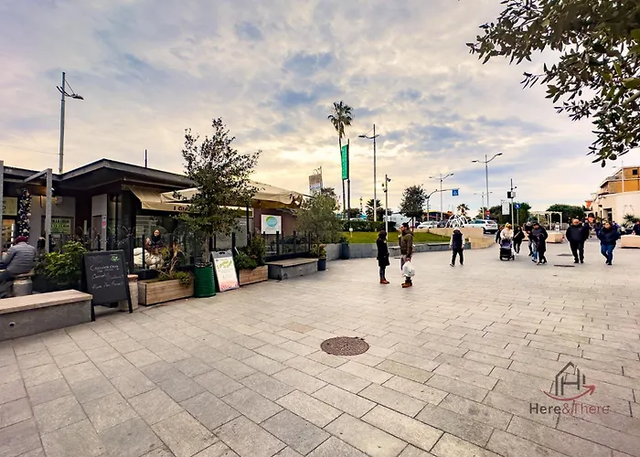 Offline House 50m Dalle Spiagge - A/c Апартаменты